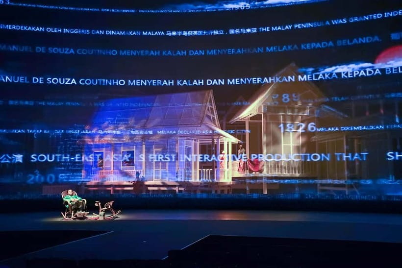 Melaka: Encore Melaka 70 mins Live Performance Ticket - 3D Mapping, Sound, and Lighting: How the Show Feels Like Time Travel